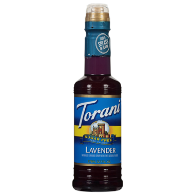 slide 1 of 1, Torani Syrup, Lavender, Sugar Free, Zero Calorie, 12.7 fl oz