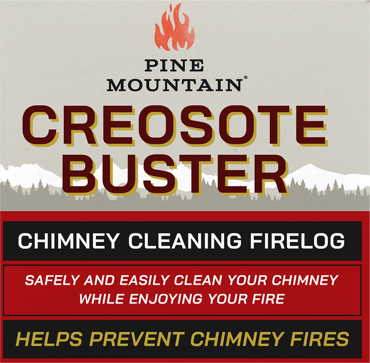 slide 7 of 10, Pine Mountain First Alert Creosote Buster Firelog, 3.5 lb