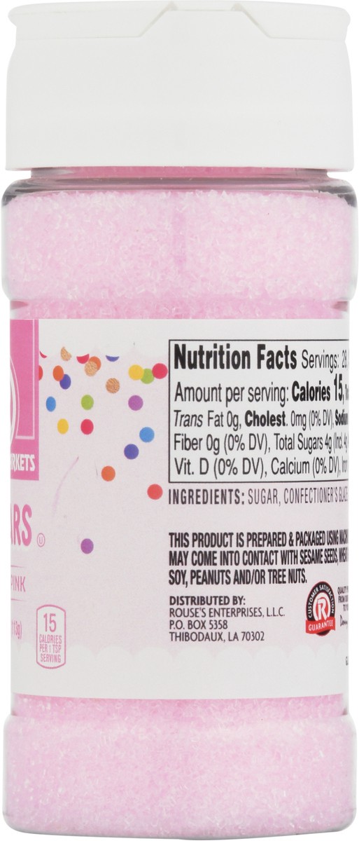 slide 6 of 13, Rouses Lt. Pink Sand Sugar, 4 oz