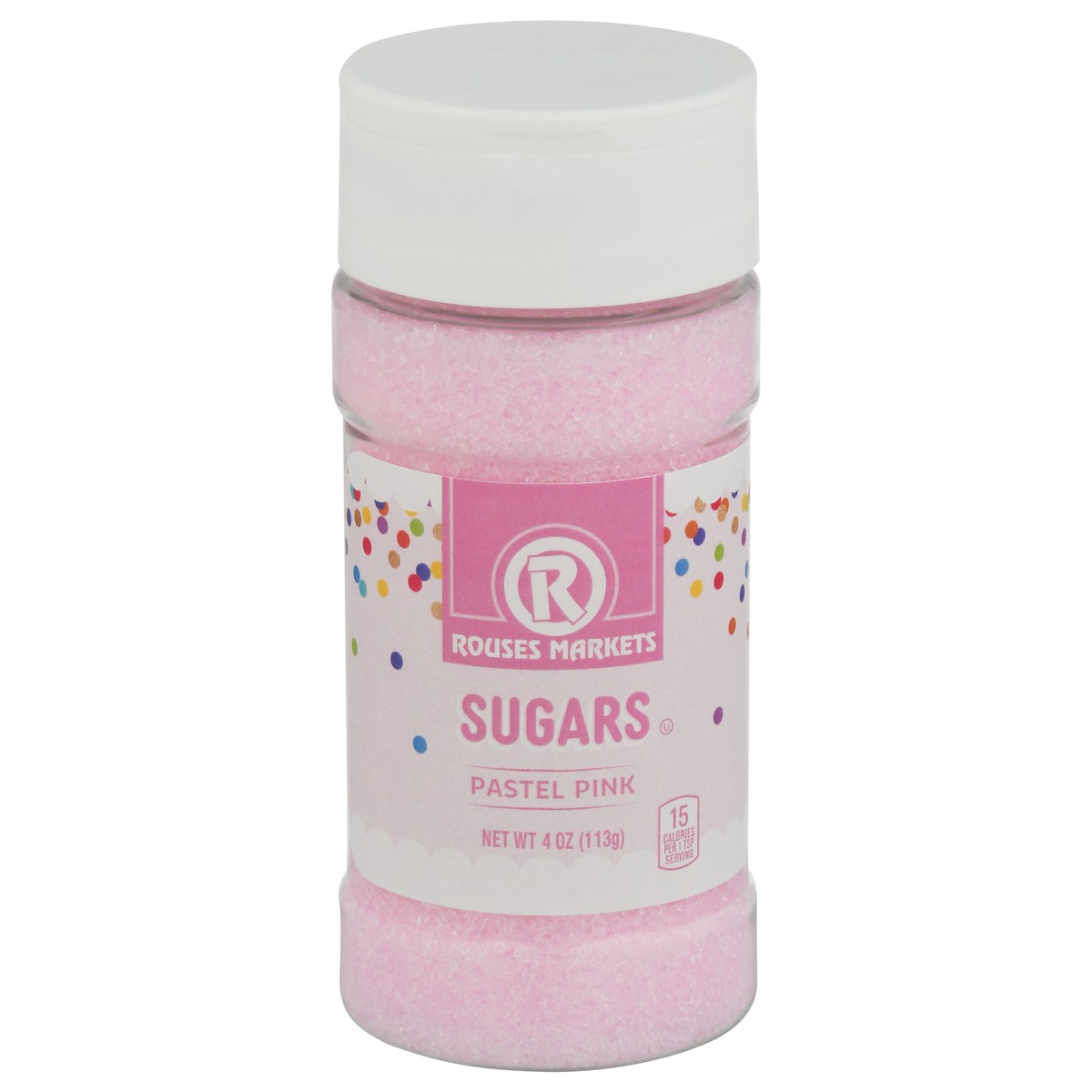 slide 13 of 13, Rouses Lt. Pink Sand Sugar, 4 oz