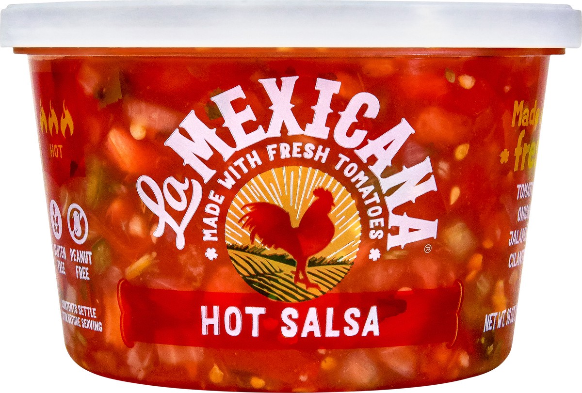 slide 13 of 13, La Mexicana Hot Salsa 16oz, 16 oz