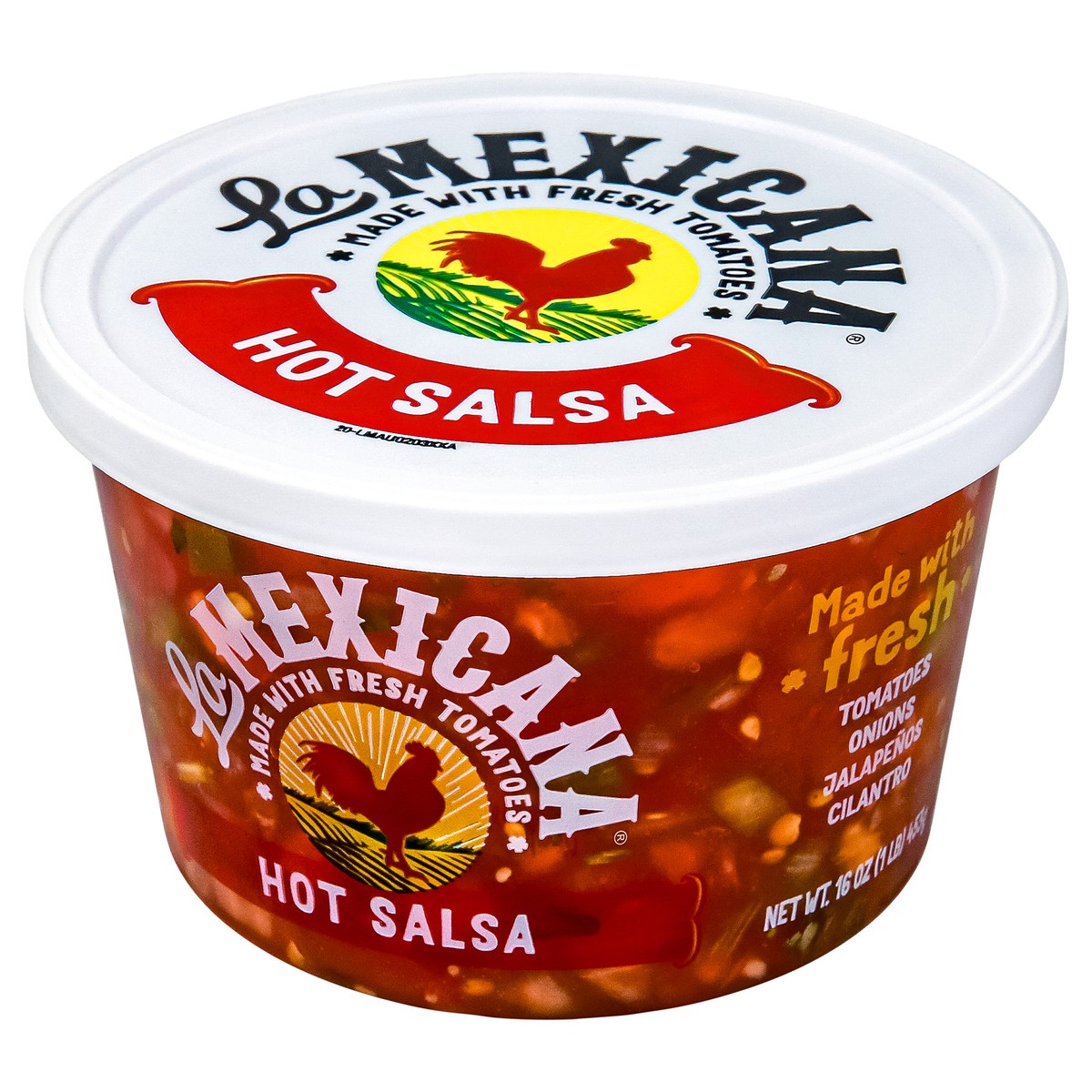 slide 3 of 13, La Mexicana Hot Salsa 16oz, 16 oz