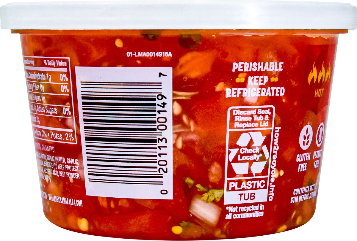 slide 5 of 13, La Mexicana Hot Salsa 16oz, 16 oz