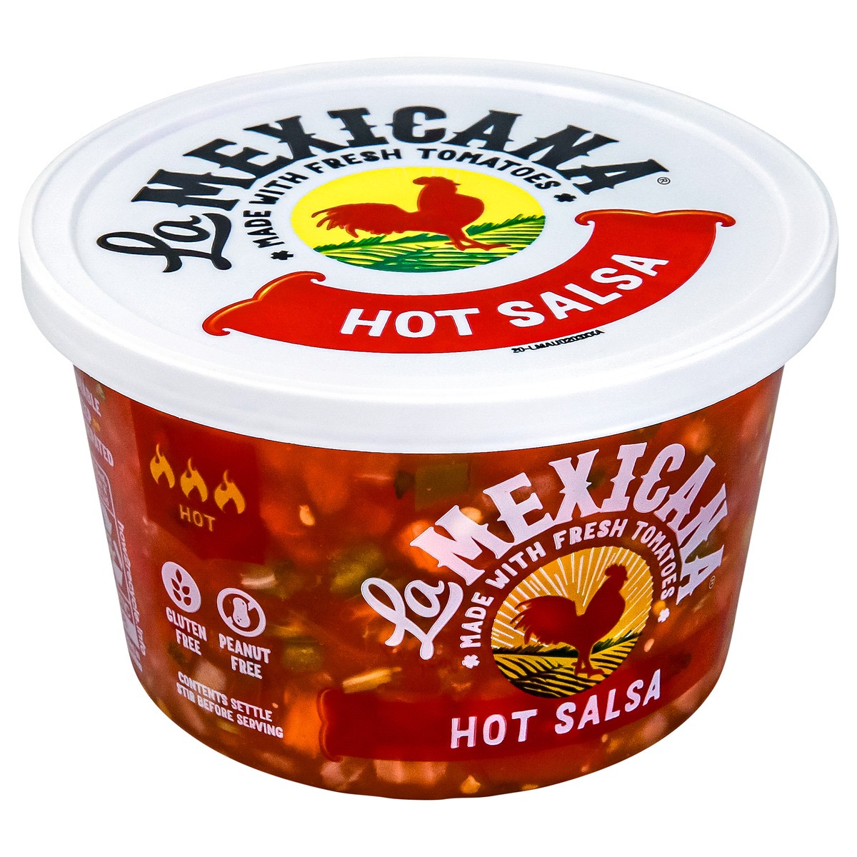 slide 12 of 13, La Mexicana Hot Salsa 16oz, 16 oz
