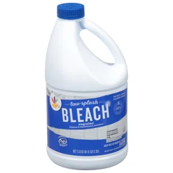 Giant Low Splash Regular Concentrated Liquid Bleach