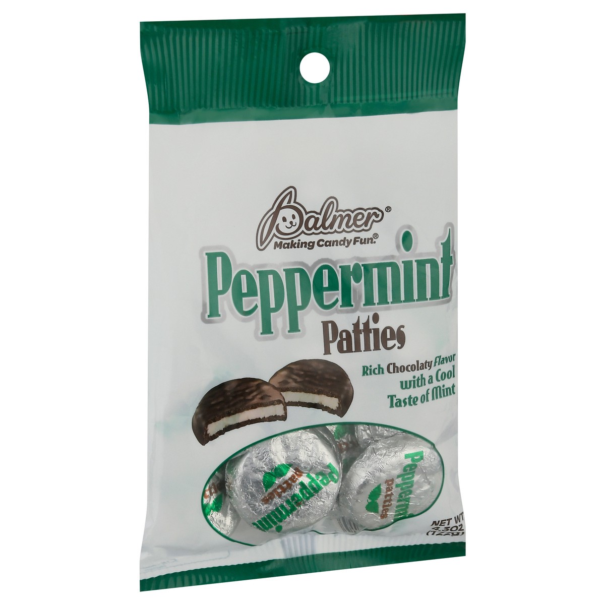 slide 2 of 9, PALMER Peppermint Patties, 4.3 oz