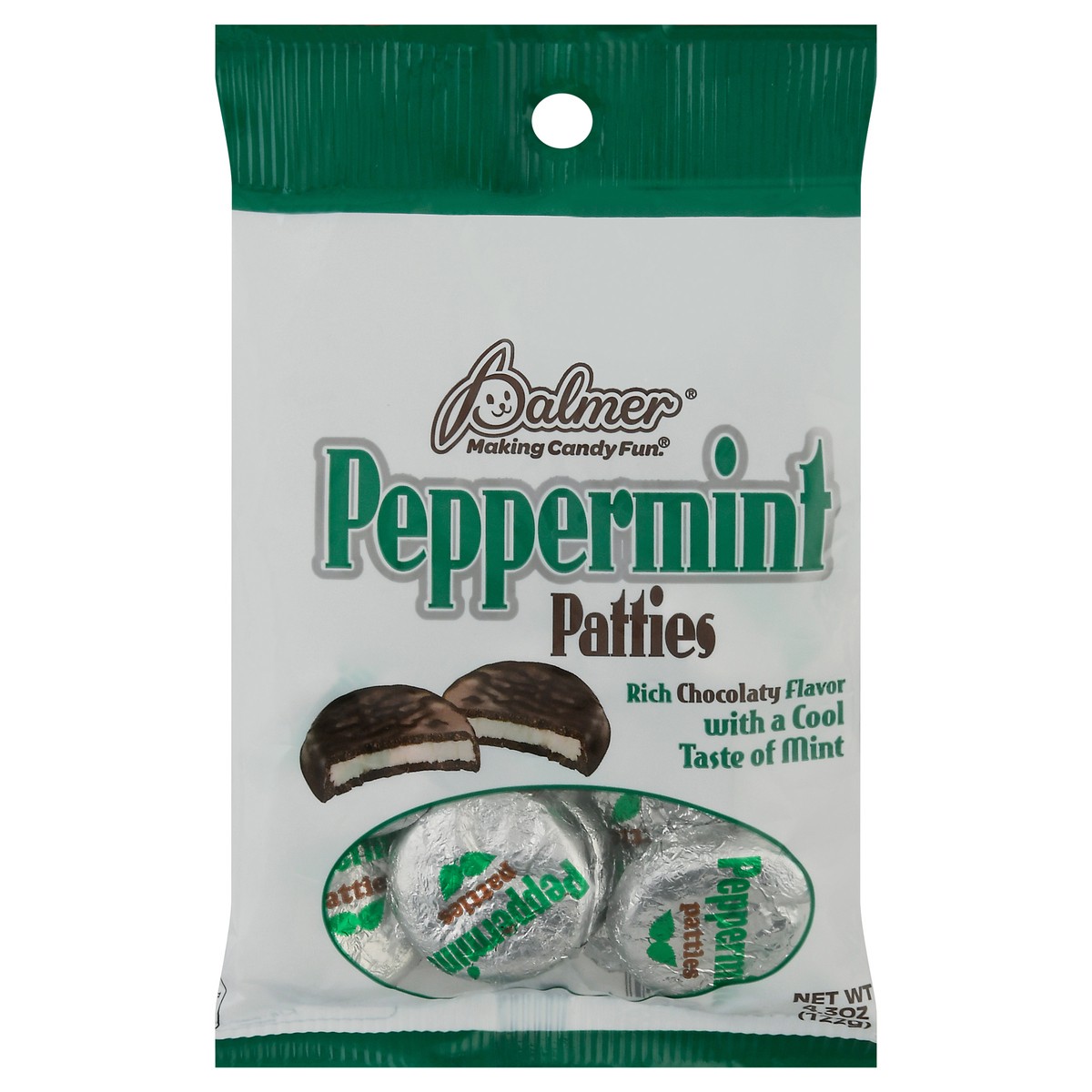 slide 1 of 9, PALMER Peppermint Patties, 4.3 oz