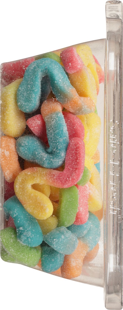 slide 9 of 11, The Gummi Factory Neon Worms, 15 oz