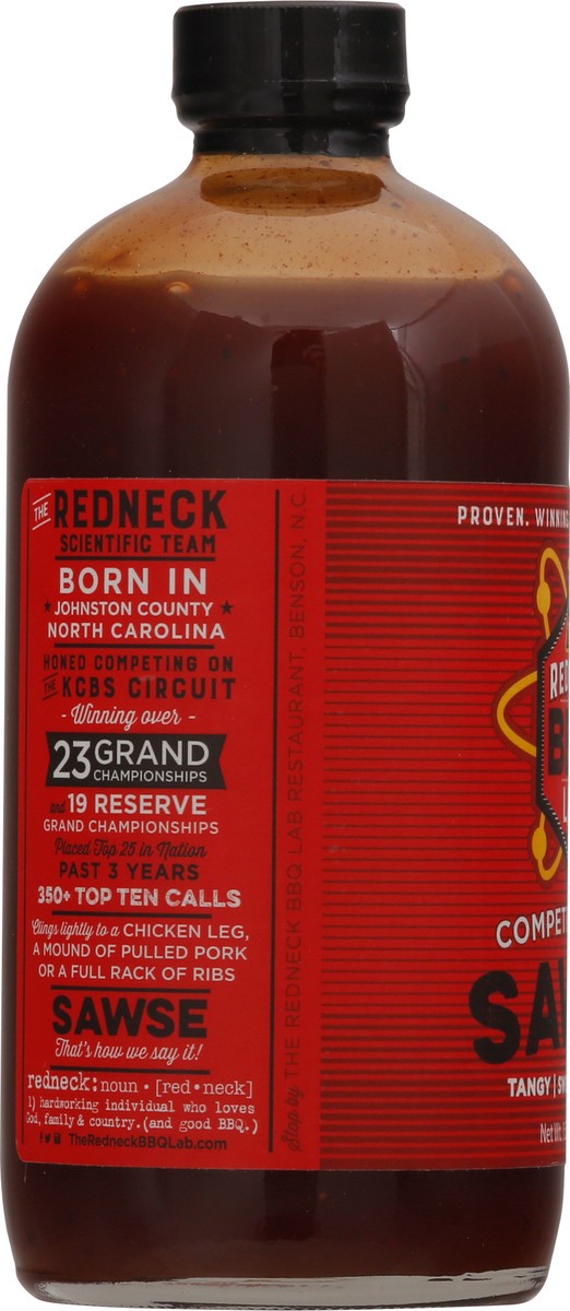 slide 7 of 9, Redneck Bbq Lab Competition Bbq Sawse 15.5 oz Bottle, 15.5 oz