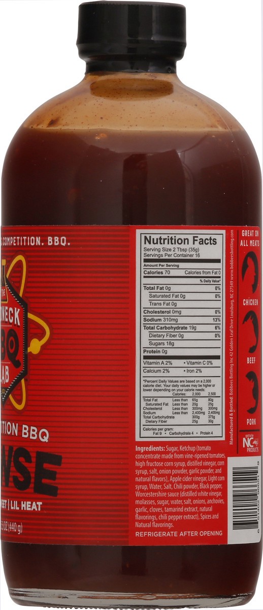 slide 8 of 9, Redneck Bbq Lab Competition Bbq Sawse 15.5 oz Bottle, 15.5 oz