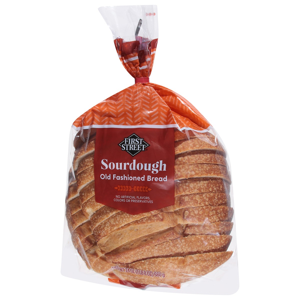 slide 2 of 4, First Street Old Fashioned Sourdough Bread, 24 oz