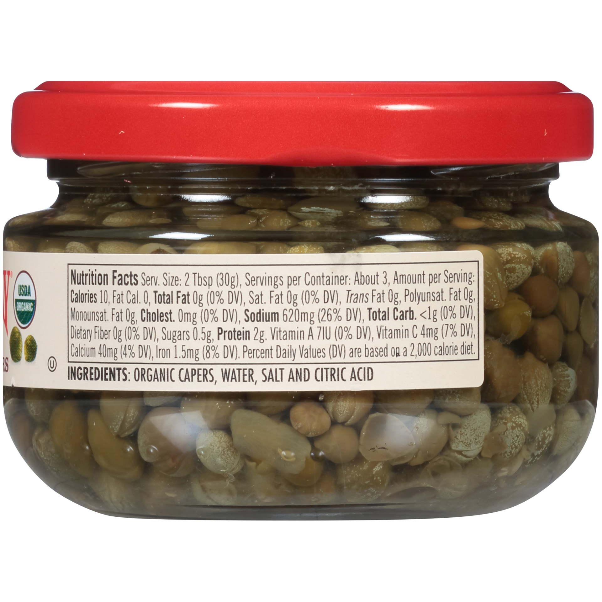 slide 3 of 6, Lindsay Organic Capers, 4.67 oz