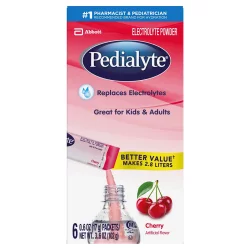 Pedialyte Electrolyte Powder Cherry Powder Powder Packs