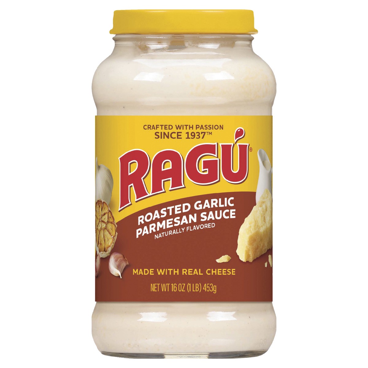 slide 1 of 5, Ragu Roasted Garlic Parmesan Sauce 16 oz, 16 oz