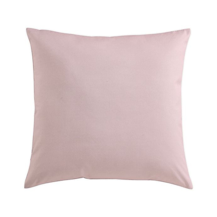 slide 1 of 1, Morgan Home Solid Square Throw Pillow Covers - Blush, 1 ct