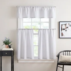 Curtainworks James 3 Piece Set Grey