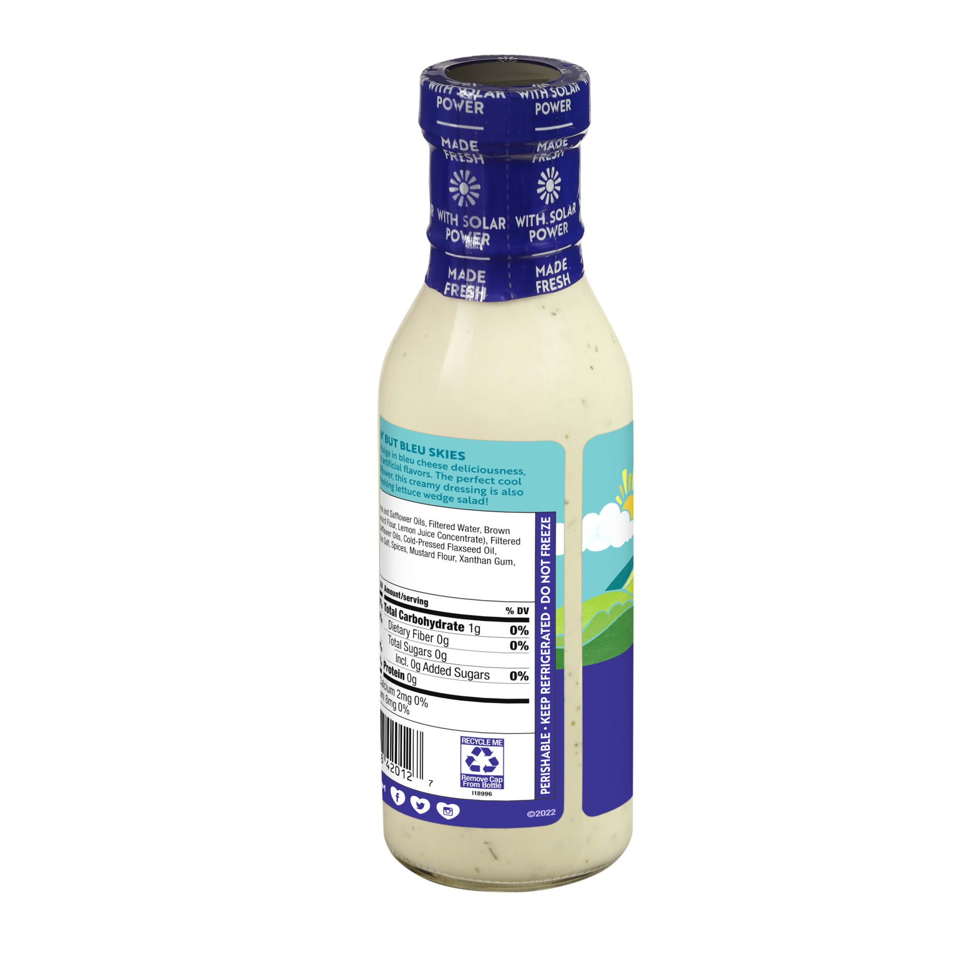 slide 5 of 5, Follow Your Heart High Omega Vegan Bleu Cheese Dressing, 12 oz