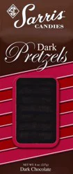 SARRIS CANDIES Sarris Pretzel Bag Dark