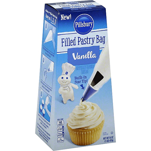 slide 2 of 2, Pillsbury Vanilla Filled Pastry Bag, 16 oz