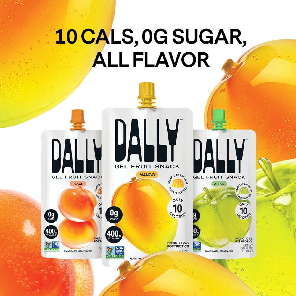 slide 5 of 6, Dally Mango Gel Fruit Snack 5.07 fl oz, 5.07 fl oz