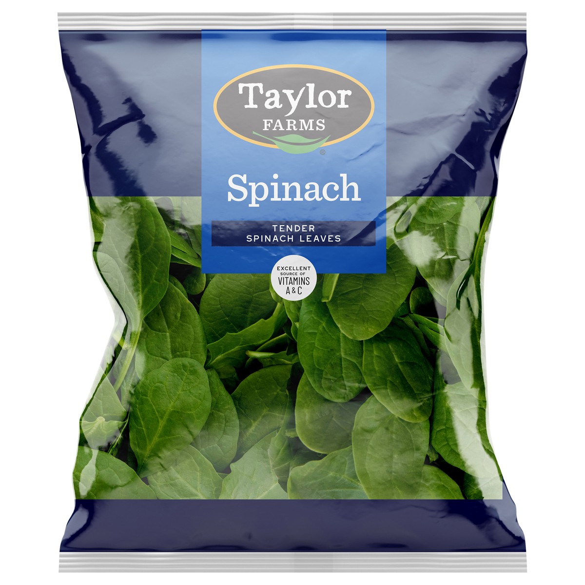 slide 2 of 7, Taylor Farms Spinach Leaves, 9 oz