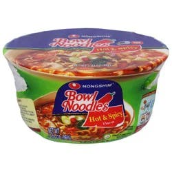 Nongshim Hot & Spicy Flavor Bowl Noodles 3.03 oz