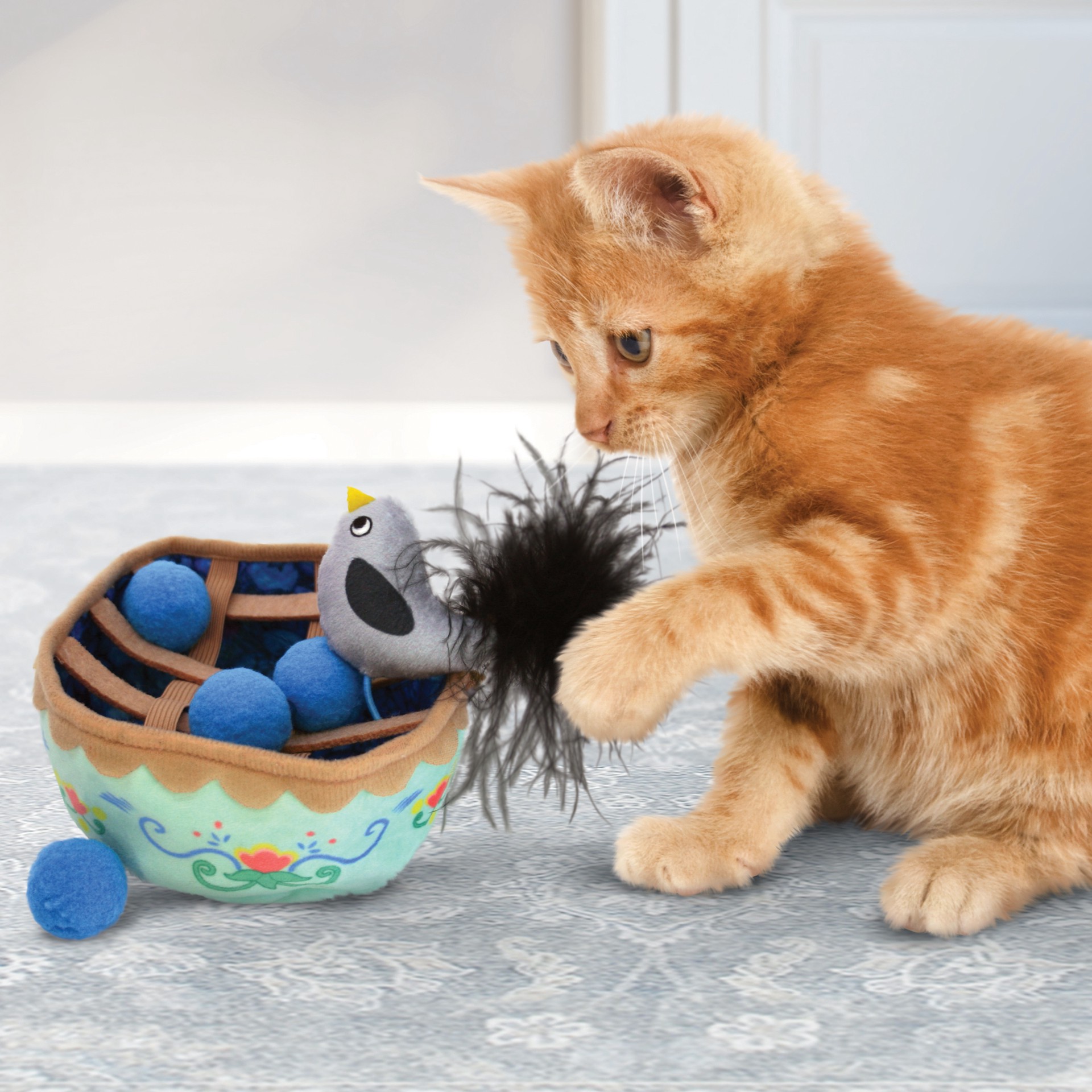 slide 4 of 4, KONG Cat Puzzlements Pie, 1 ct