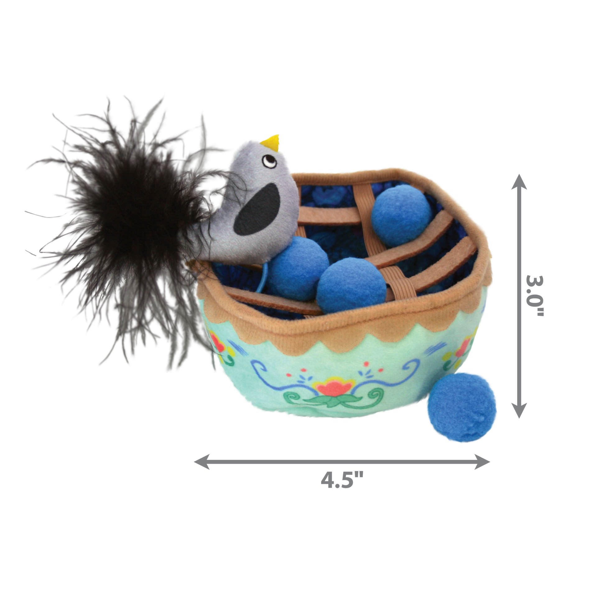 slide 3 of 4, KONG Cat Puzzlements Pie, 1 ct