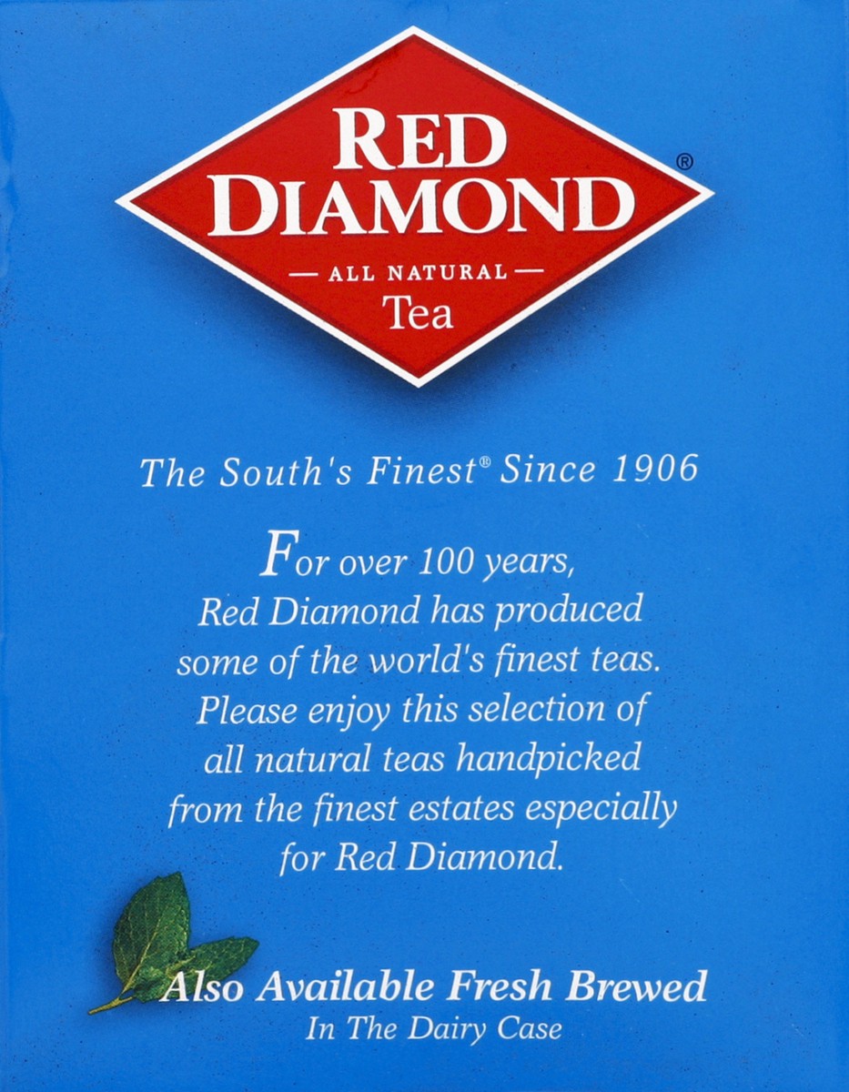 Red Diamond Iced Tea Bags Quart Size 24 ct - Red Diamond