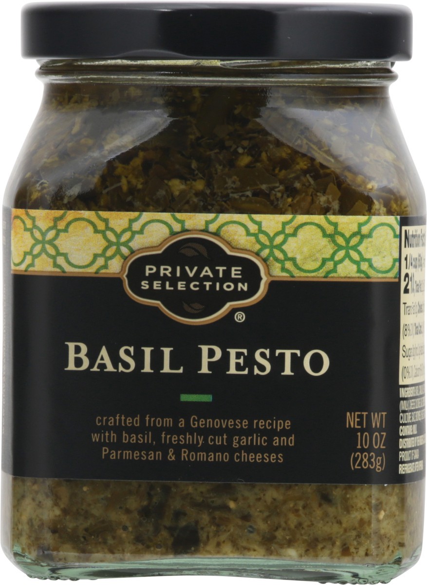 slide 7 of 9, Private Selection Basil Pesto 10 oz, 10 oz