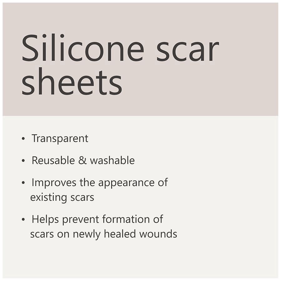 slide 3 of 5, Walgreens Silicone Scar Sheets, 1.5 in x 3 in, 8 ct
