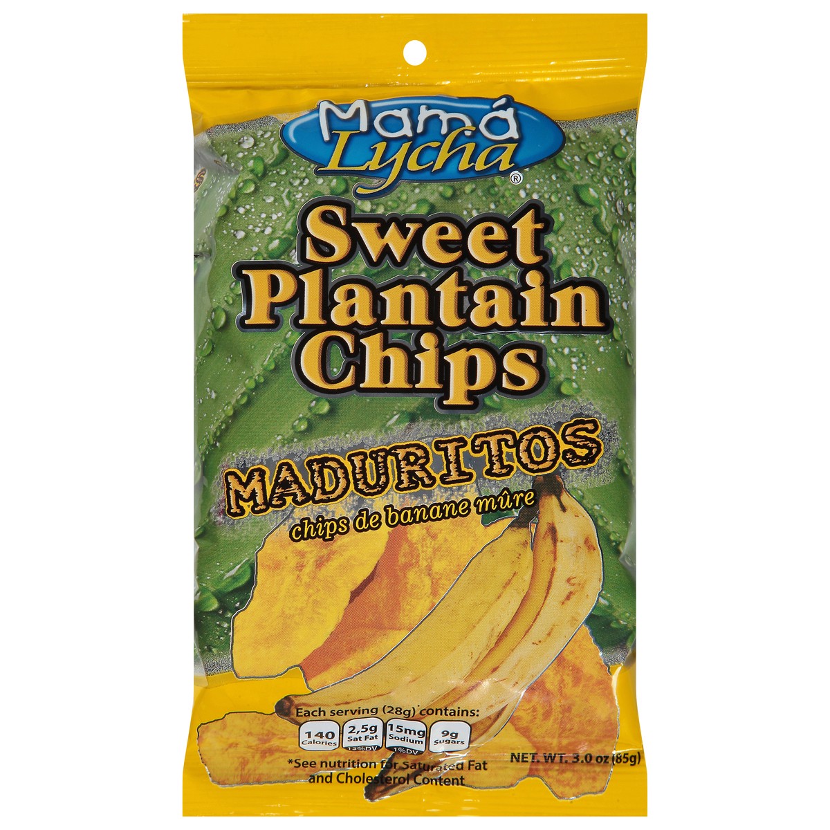 slide 11 of 13, Mama Lycha Sweet Plantain Chips 3.0 oz, 3 oz