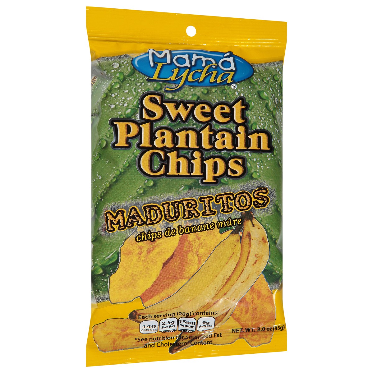 slide 5 of 13, Mama Lycha Sweet Plantain Chips 3.0 oz, 3 oz