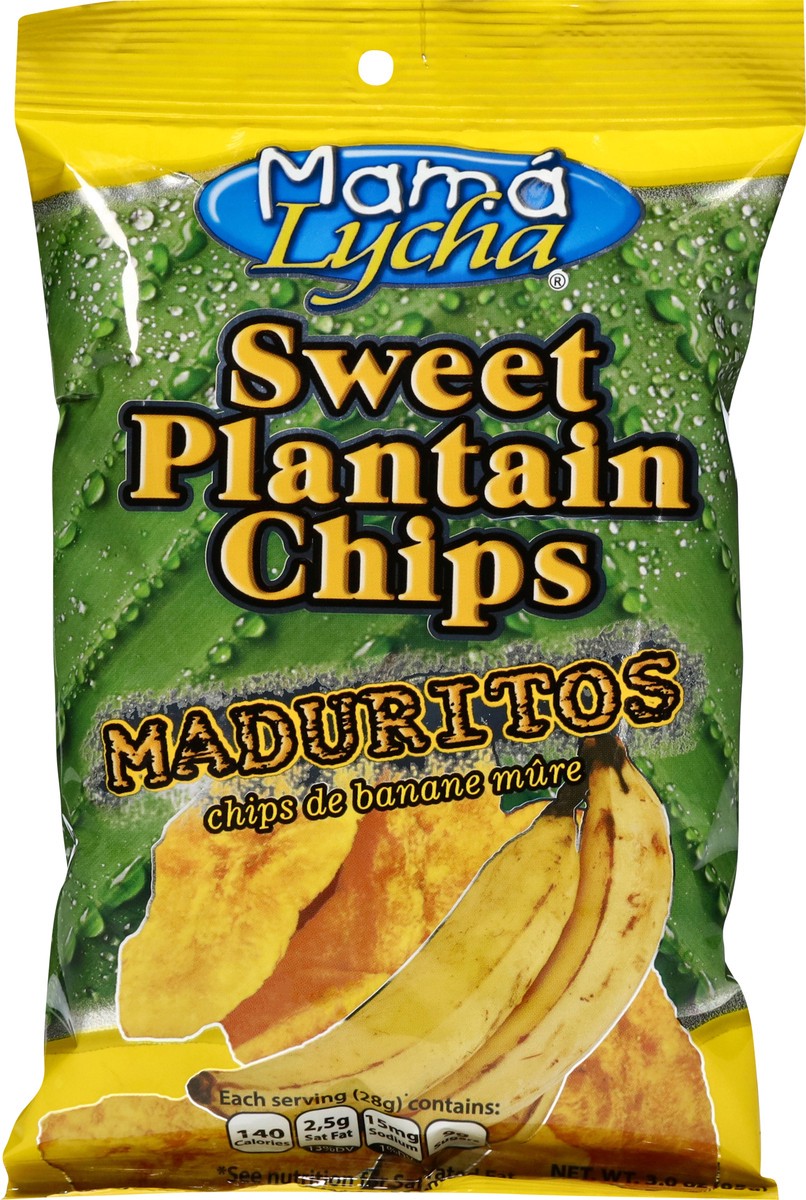 slide 2 of 13, Mama Lycha Sweet Plantain Chips 3.0 oz, 3 oz