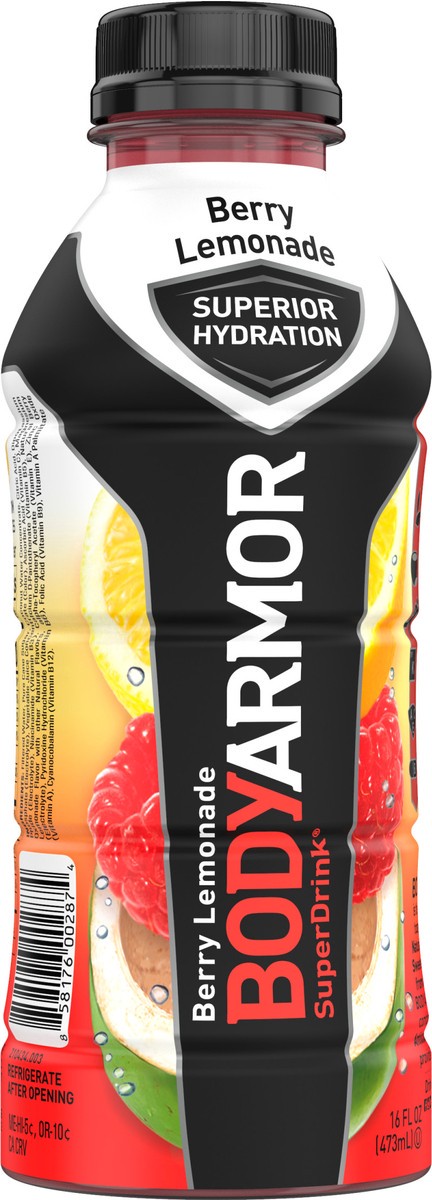 slide 2 of 7, BODYARMOR Berry Lemonade Super Drink - 16 oz, 16 oz