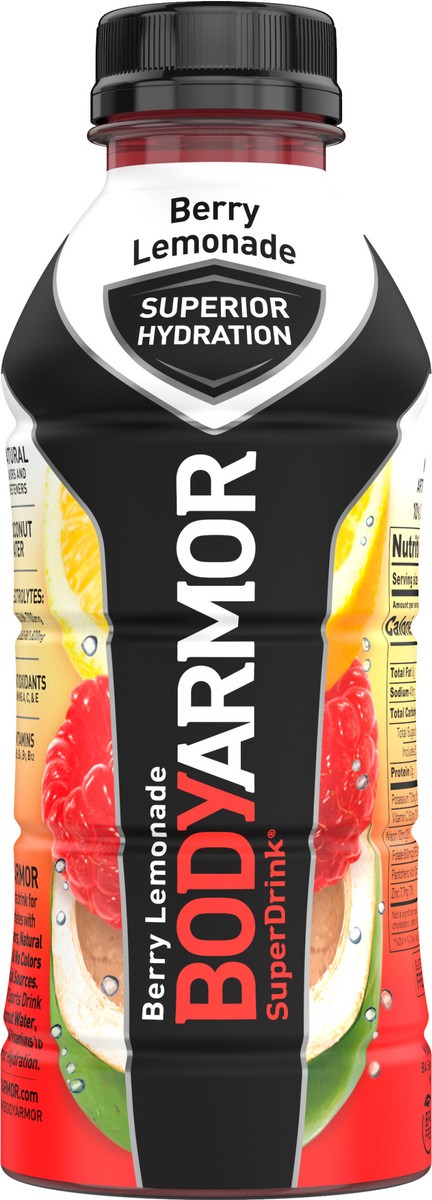 slide 7 of 7, BODYARMOR Berry Lemonade Super Drink - 16 oz, 16 oz