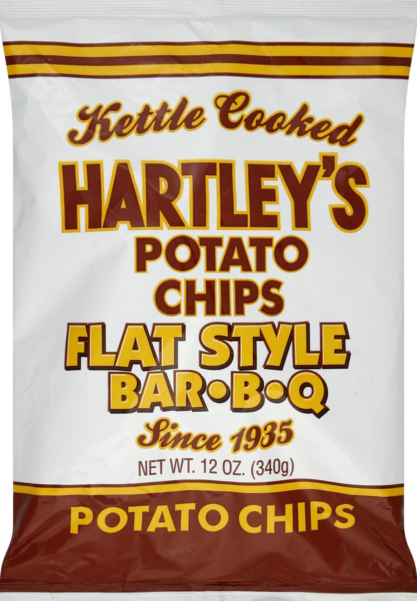 slide 3 of 5, Hartley Chip BBQ, 10 oz