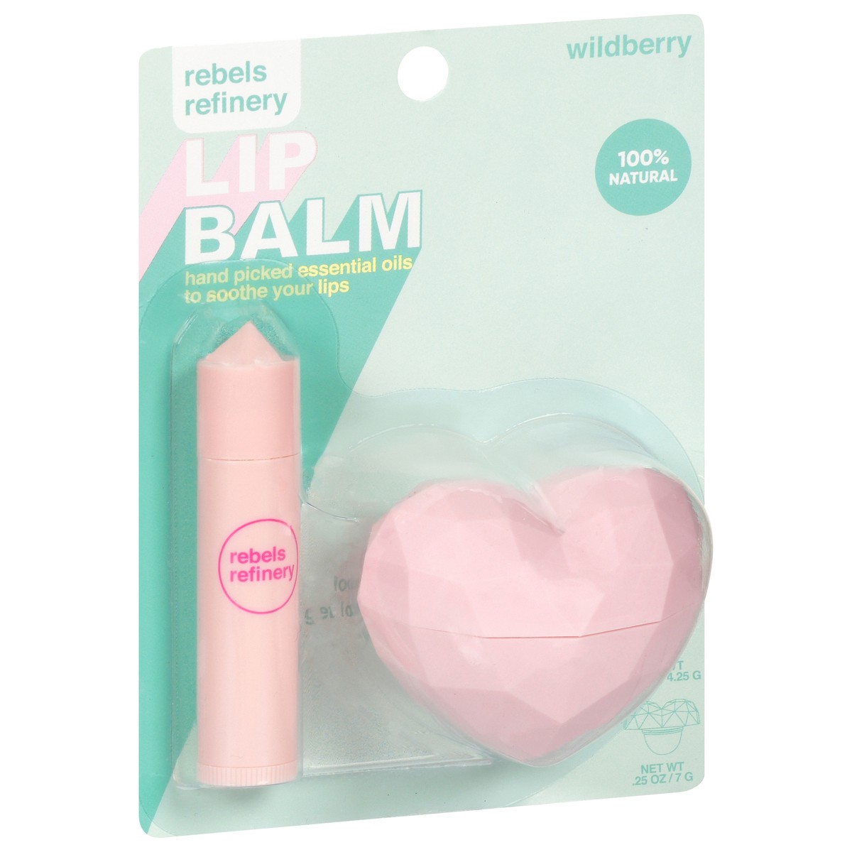 slide 13 of 13, Rebels Refinery Wildberry 100% Natural Lip Balm Set 2 pc, 1 ea