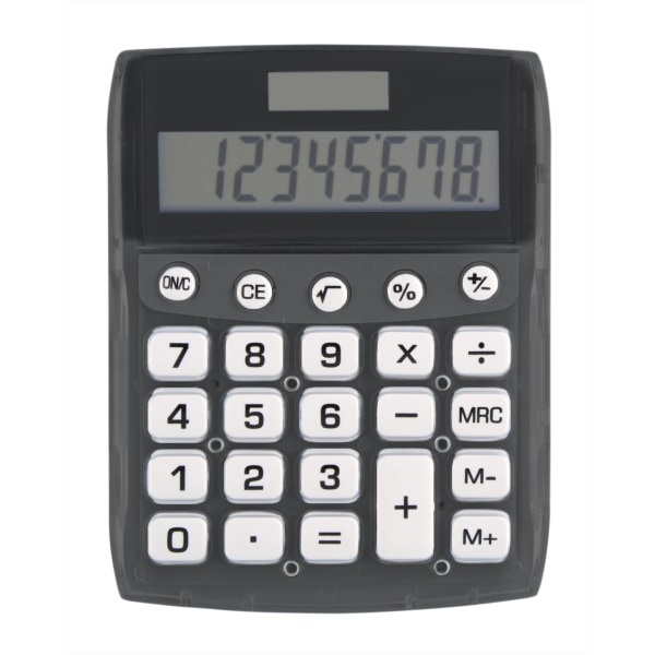 slide 1 of 1, Ativa 8-Digit Desktop Calculator, Dd-611-Black, 1 ct