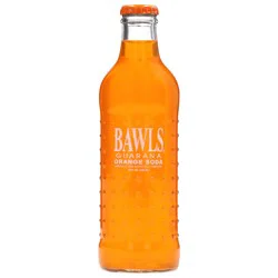 BAWLS Guarana Orange Soda - 10 fl oz