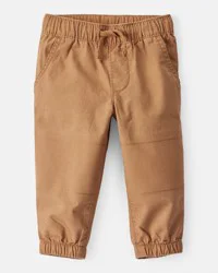 Carter's Baby Boy Cotton Pull-On Fashion Pants - Brown - 18M