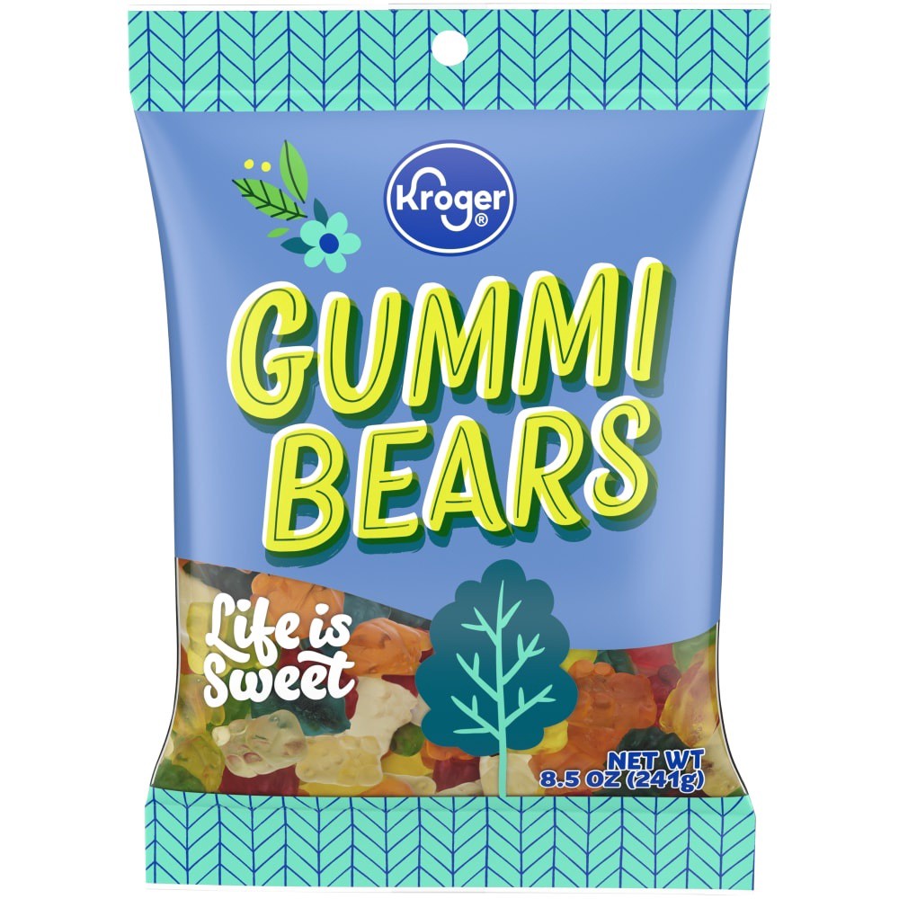 slide 3 of 3, Kroger Gummi Bears, 8.5 oz