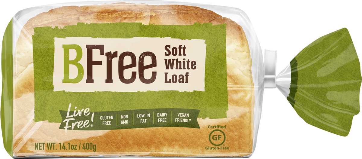 slide 2 of 2, BFree Gluten Free Soft White Sandwich Bread, 14.11 oz