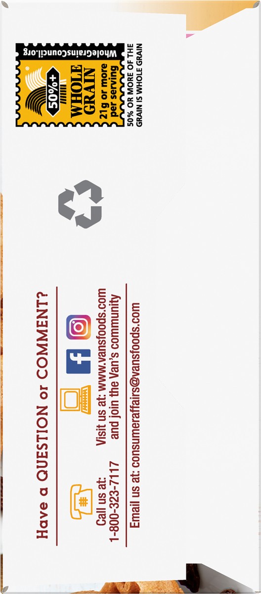 slide 3 of 11, Van S Gf Cinnamon Raisin Waffl, 9.5 oz