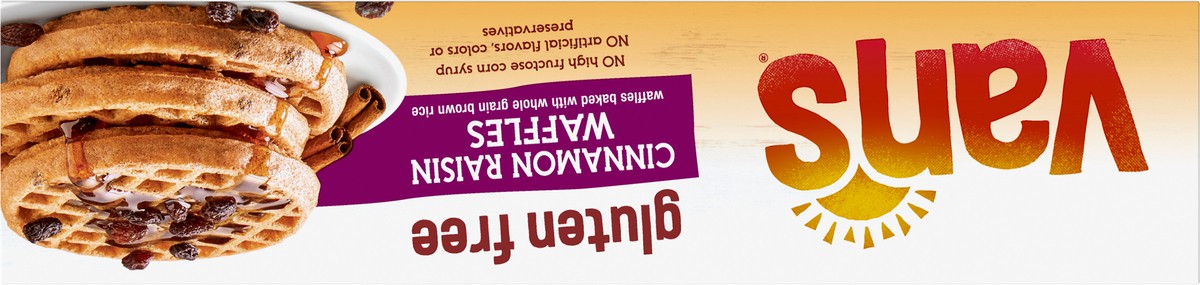 slide 10 of 11, Van S Gf Cinnamon Raisin Waffl, 9.5 oz