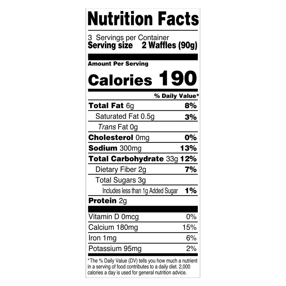 slide 9 of 11, Van S Gf Cinnamon Raisin Waffl, 9.5 oz