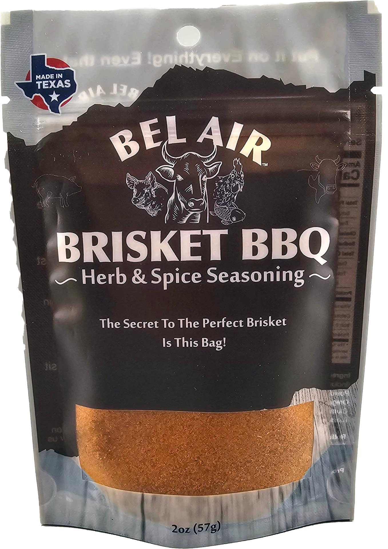 slide 1 of 1, Bel Air Brisket BBQ Herb & Spice Seasoning, 2 oz