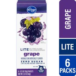 Kroger® Lite Zero Sugar Grape Instant Drink Mix