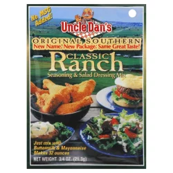 Uncle Dans Seasoning & Salad Dressing Mix 0.75 oz