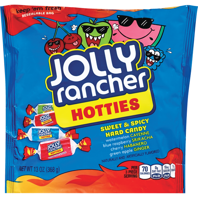 slide 1 of 1, Jolly Rancher Hotties Hard Candies, 13 oz